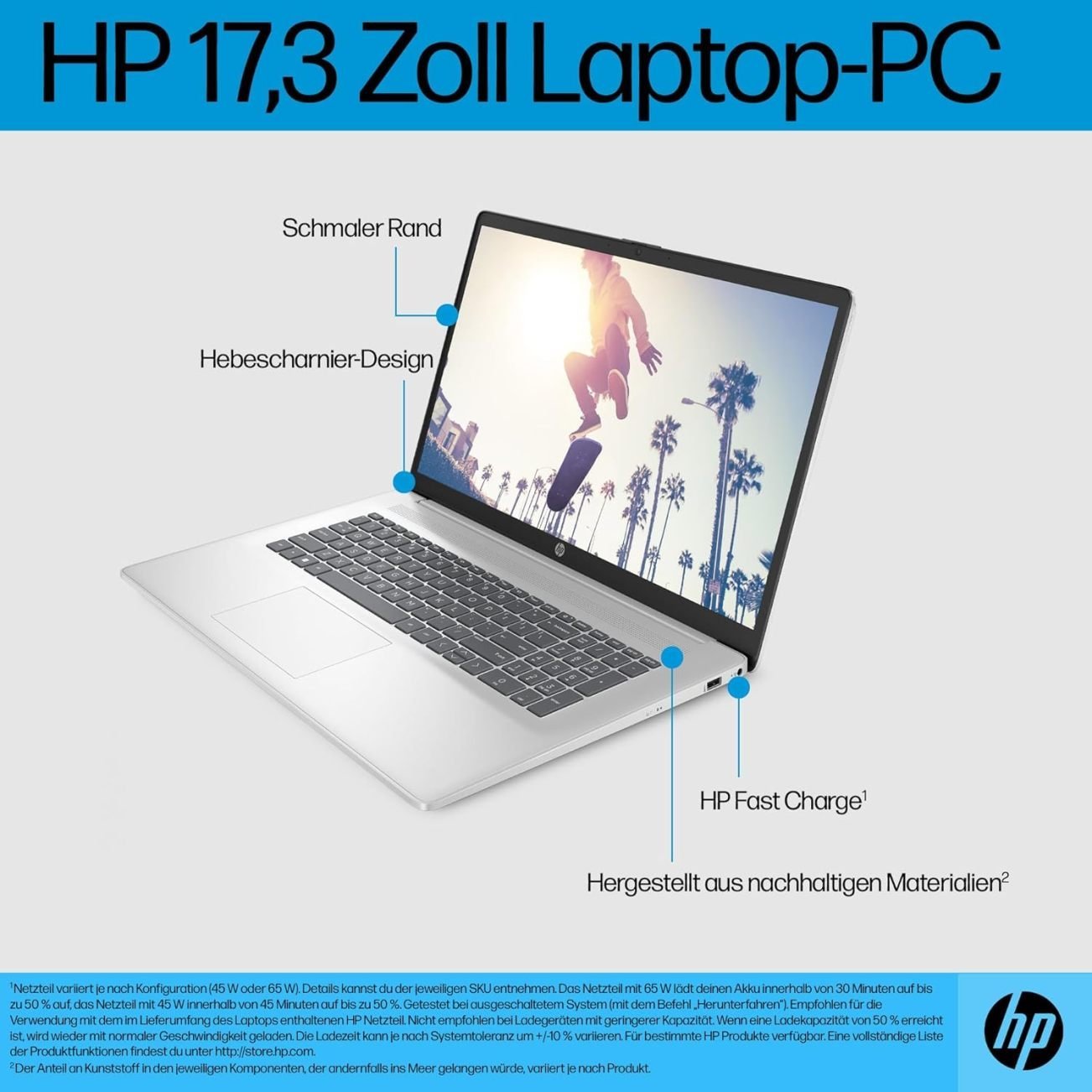 HP Laptop 17 mit Intel Core i7-1355U Angebot – Bild 6