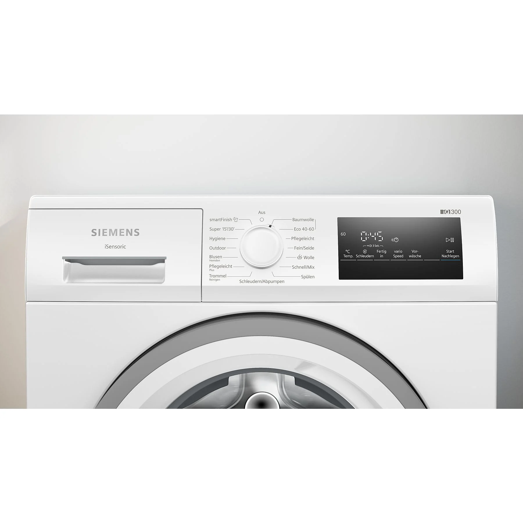 SIEMENS WM14N12A iQ300 wasmachine (9 kg, 1400 tpm, A) – Bild 2