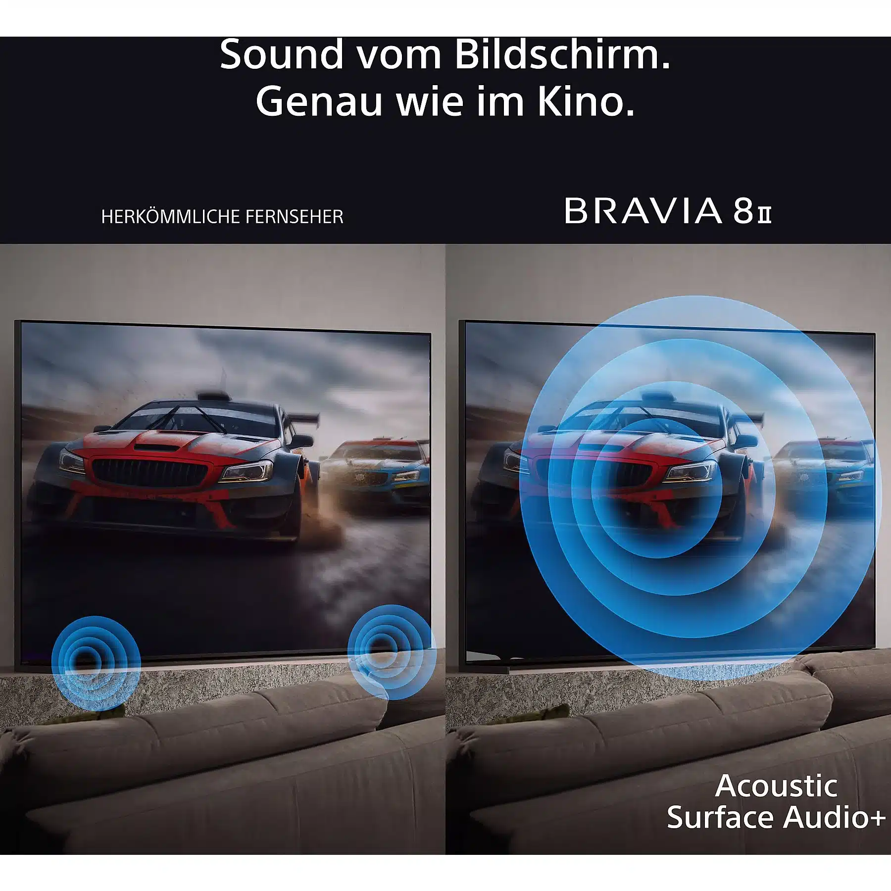 SONY BRAVIA 8 II K55XR8 OLED TV (55 inch / 139 cm, OLED 4K, SMART TV) – Bild 3