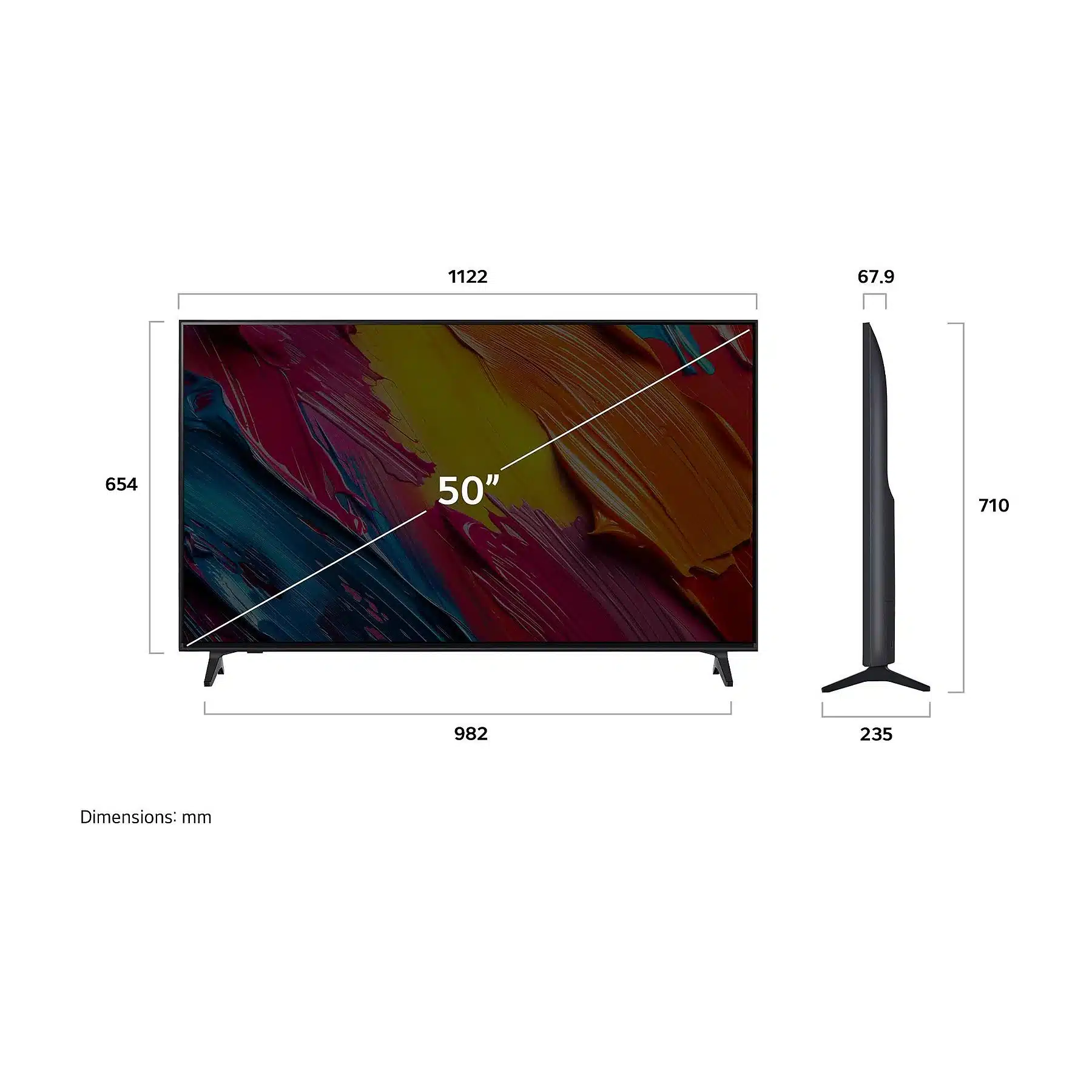 LG 50QNED70A6A LG QNED TV (Plat, 50 inch / 127 cm, UHD 4K, SMART TV) – Bild 2
