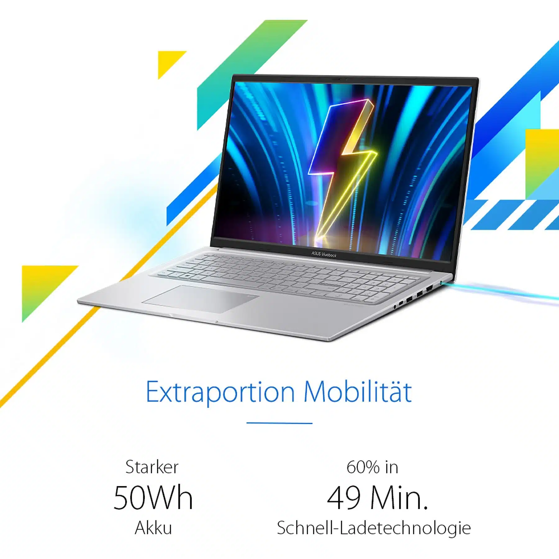 ASUS X1704VA-AU945W – 17,3 inch – Intel® Core™ 7 150U – 16 GB – 512 GB – Geïntegreerde Intel® Core™ Graphics – Windows 11 Home – Bild 12