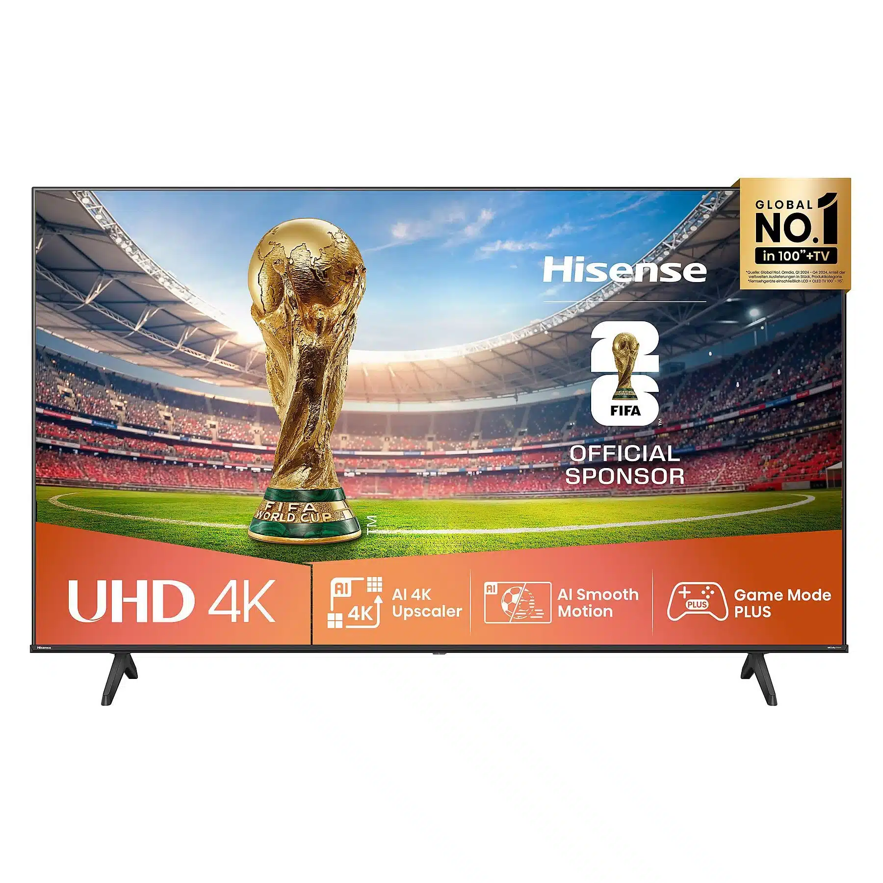 TV LED HISENSE 75A6N (piatto, 75 pollici / 189 cm, UHD 4K, SMART TV) – Bild 2