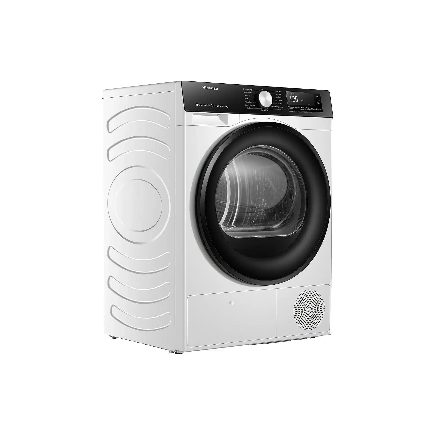 HISENSE DH3S802BW3 warmtepompdroger (8 kg, wit) – Bild 4